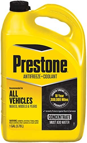 Prestone AF2000 extended life antifreeze, one gallon jug