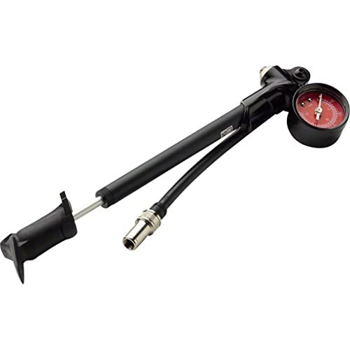 RockShox high-pressure shock pump with hose and gauge