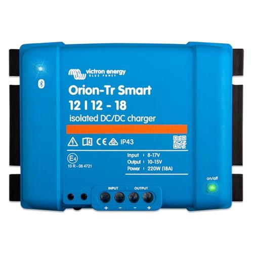 Victron Orion-Tr Smart 12/12 volt 18 amp isolated DC-DC charger